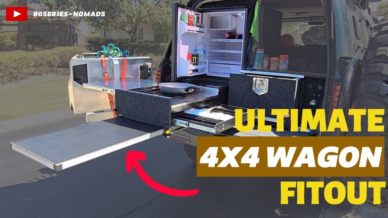 Ultimate 4x4 Fitout - Custom Kitchen, Hot Water System & 12V Setup for Off Road Adventures