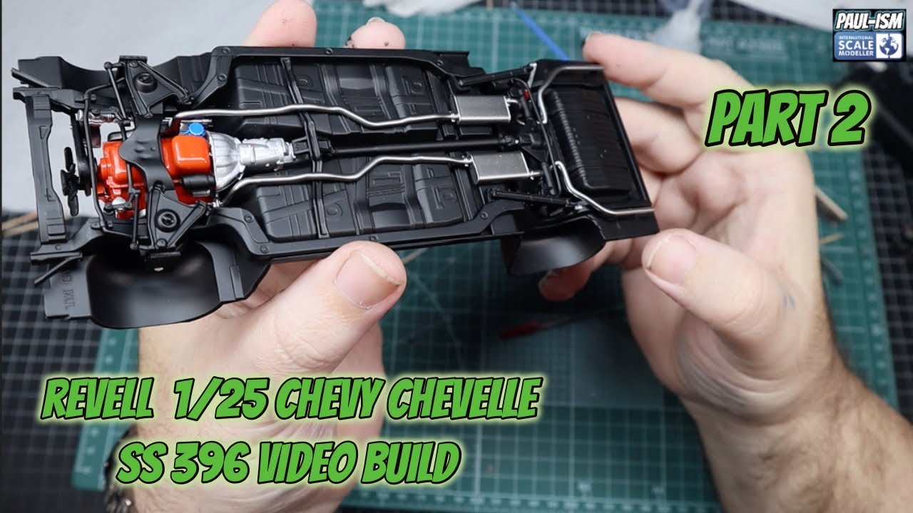 Part 2- Revell 1/25 '68 Chevy Chevelle Video Build