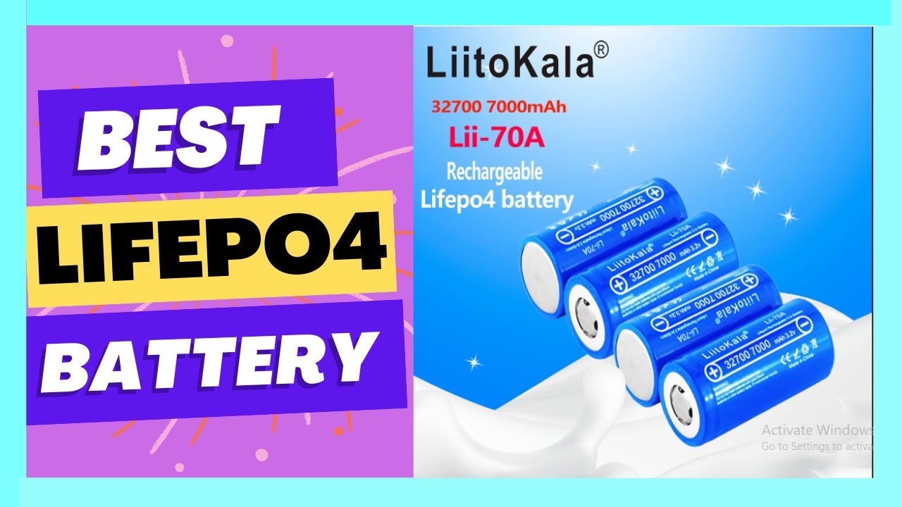 LiitoKala Lii-70A 3.2V 32700 7000mAh LiFePO4 Battery 35A