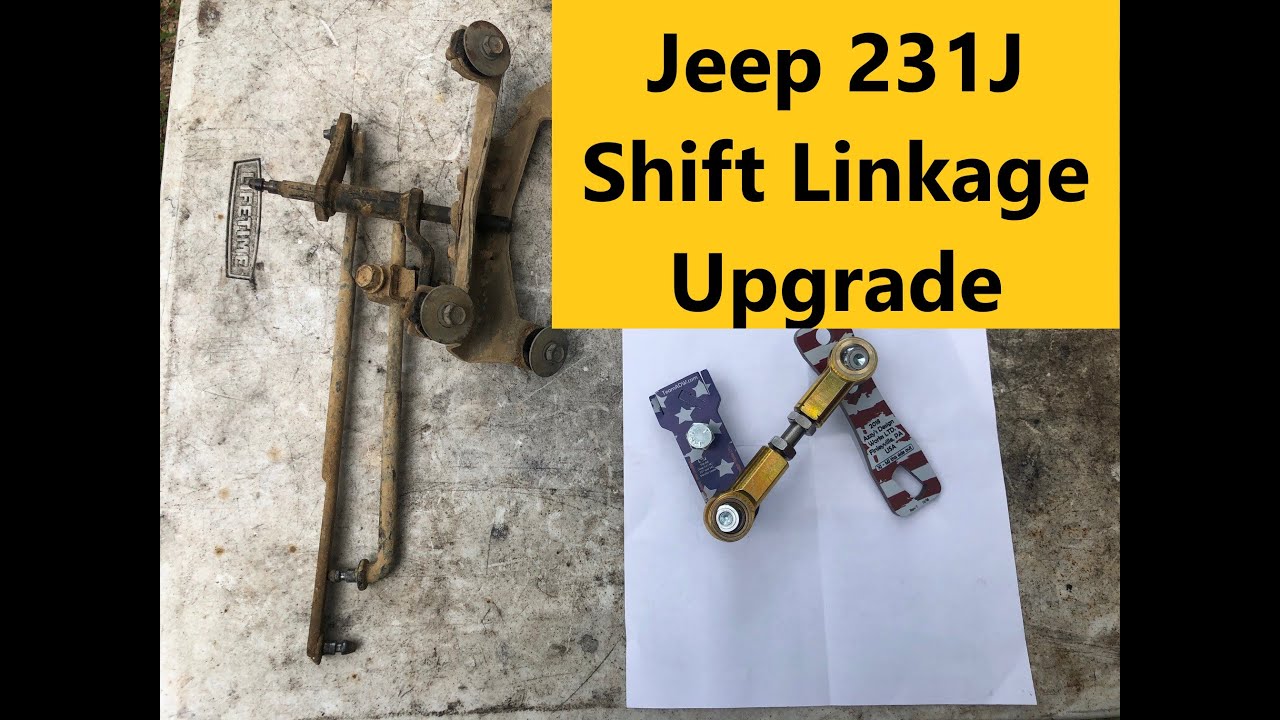 Simple is Better:  AZZY 231j Transfer Case Shift linkage Upgrade on Jeep MJ XJ