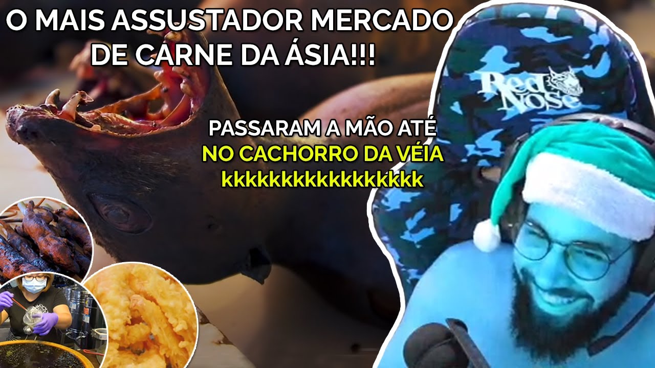 SMZINHO REAGE A COMIDAS DE RUA ASIÁTICAS COMPLETO
