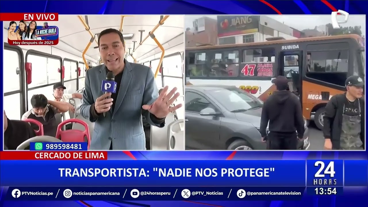 Caos vehicular por bloqueo del óvalo Habich en San Martín de Porres (2/2)