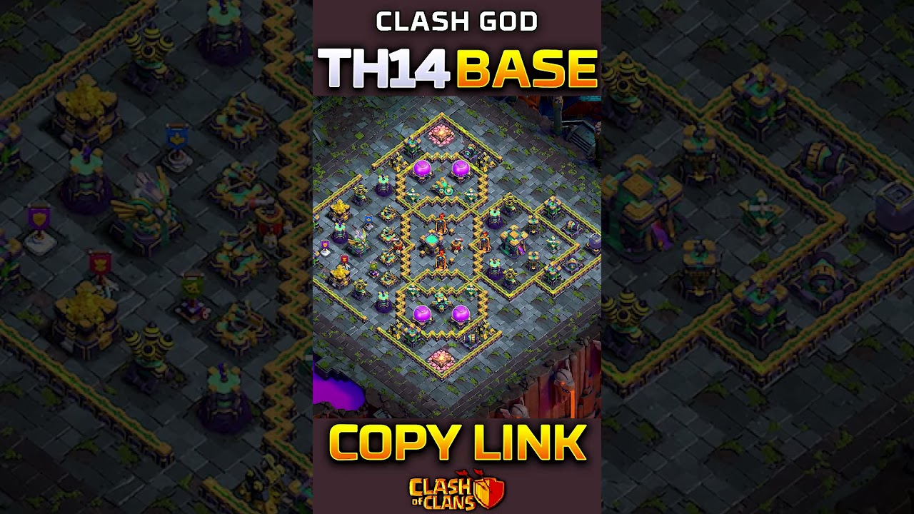 NEW TH14 Base Link | BEST Town Hall 14 (Trophy/War/Hybrid/Farming) Base | Clash Of Clans