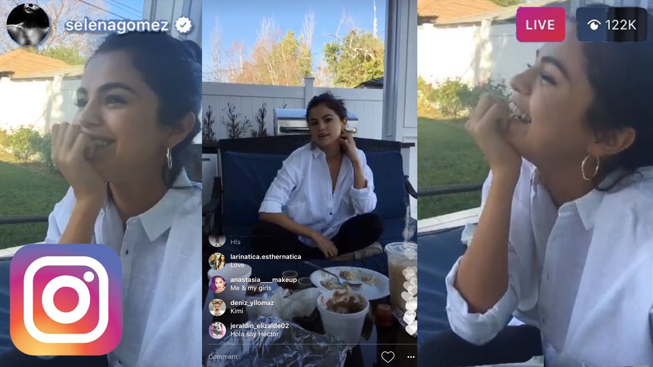 Selena Gomez talks about Rehab on Instagram Live