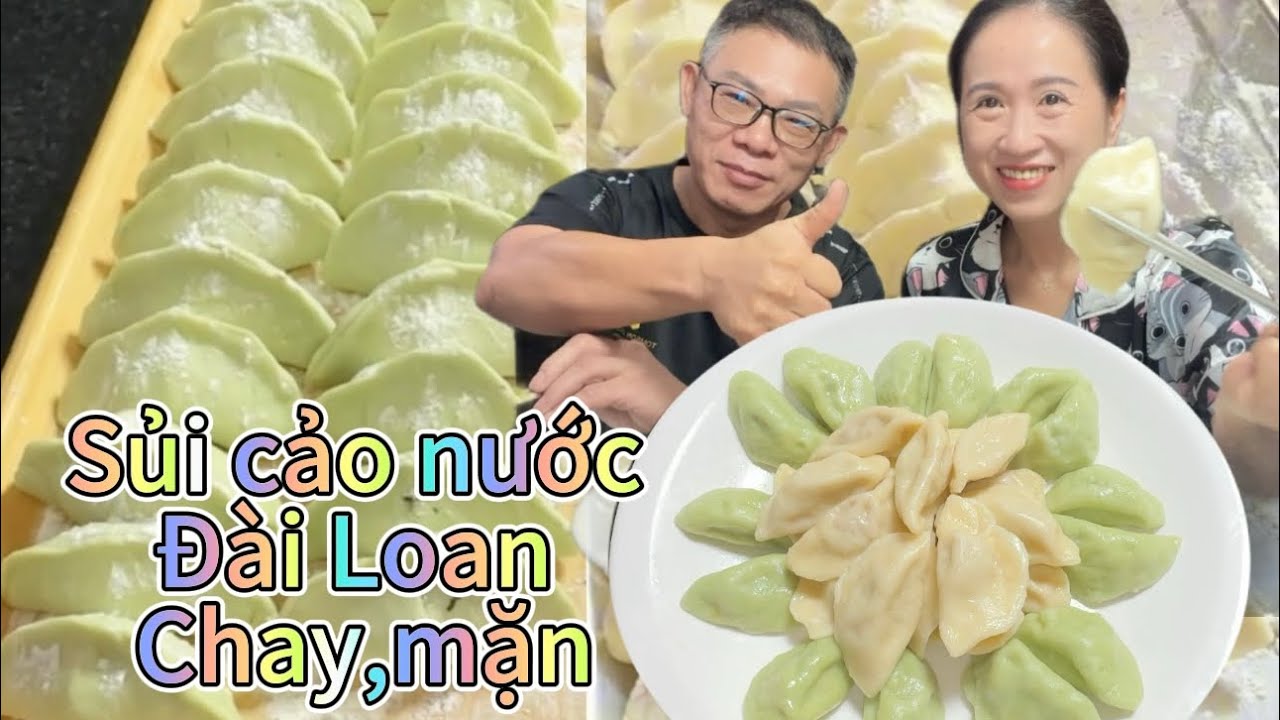 Cách làm vỏ bánh sủi cảo nước đài Loan đơn giản tại nhà