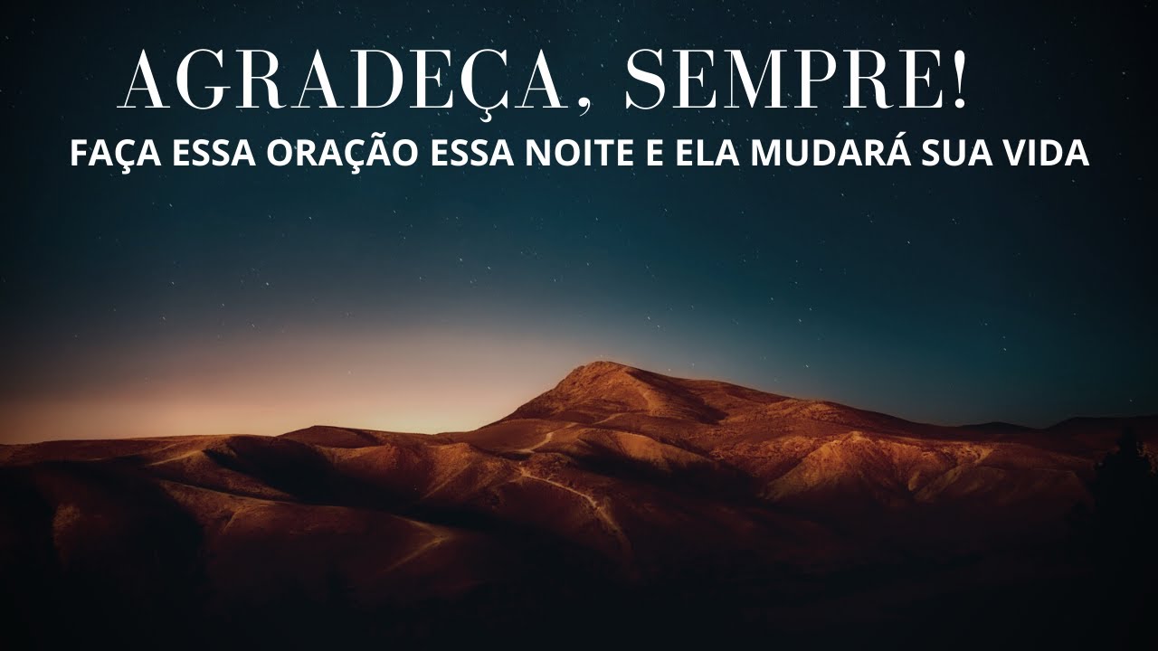 AGRADEÇA! COISAS INCRÍVEIS VÃO ACONTECER NA SUA VIDA!