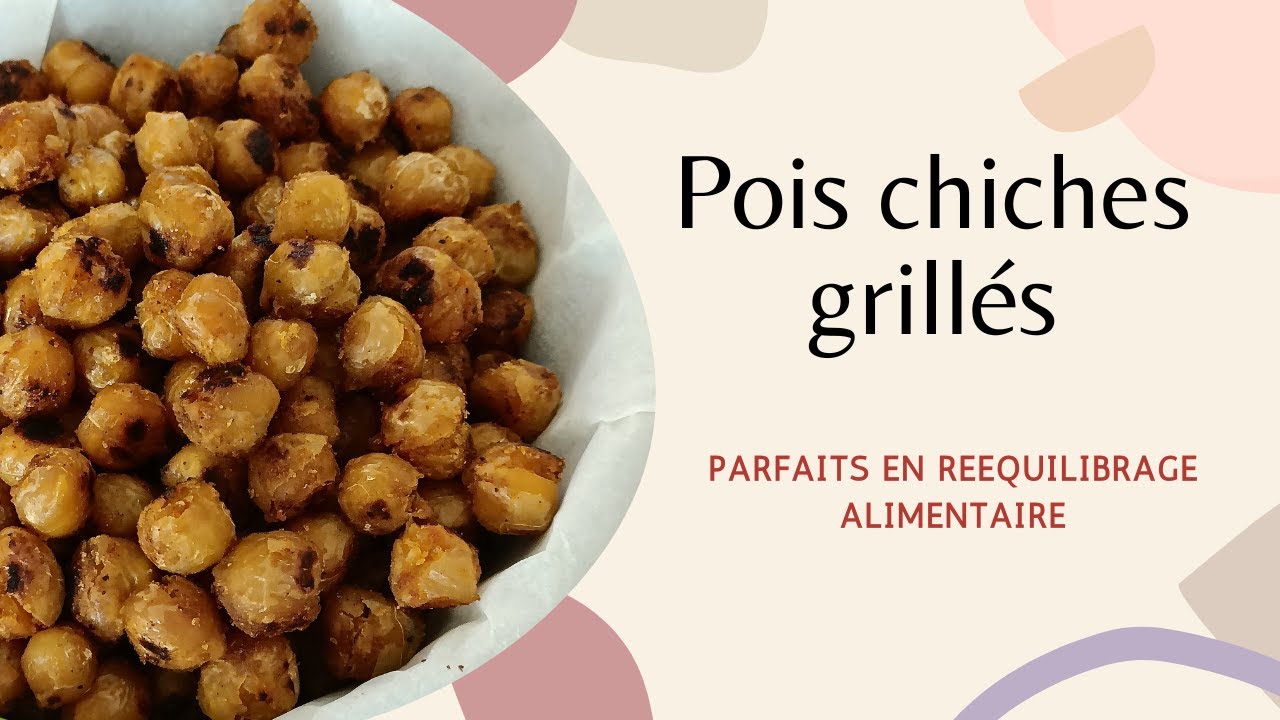 Pois chiches grillés poêlés #poischichestorréfiée #recettefacile #recettehealthy #shorts #chickpeas