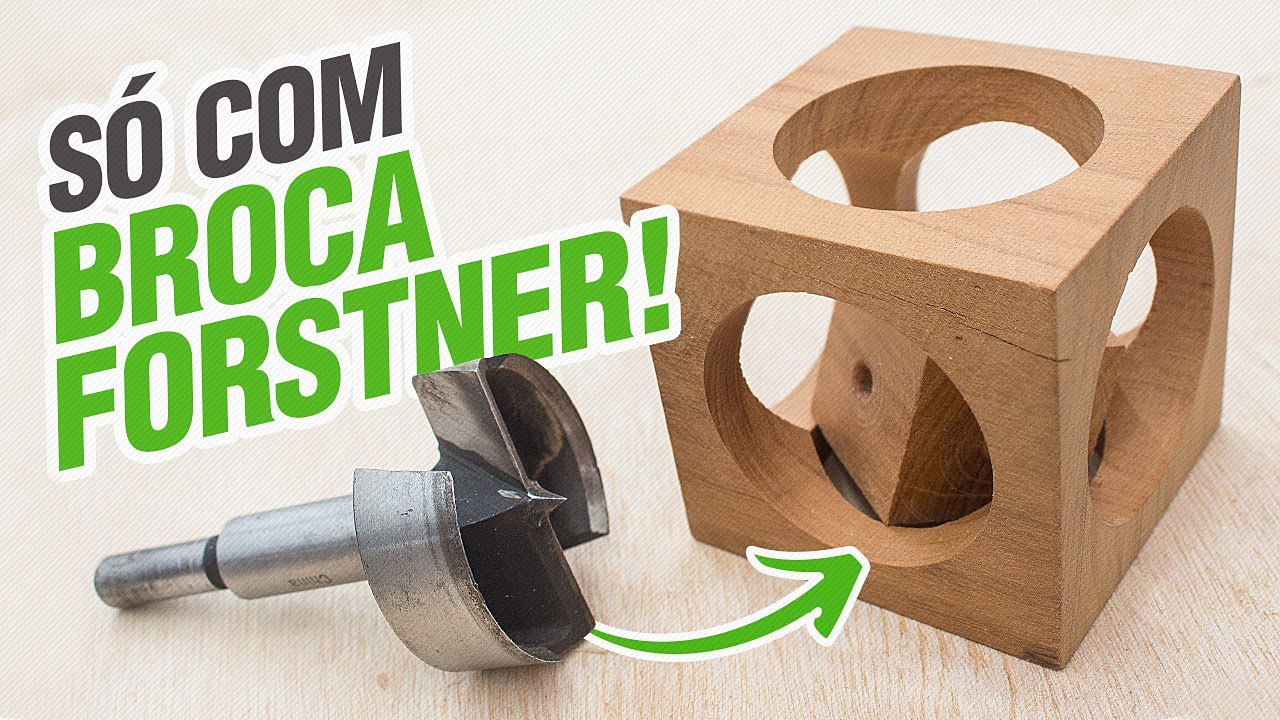Bit forstner não funciona ? Tente isso !
