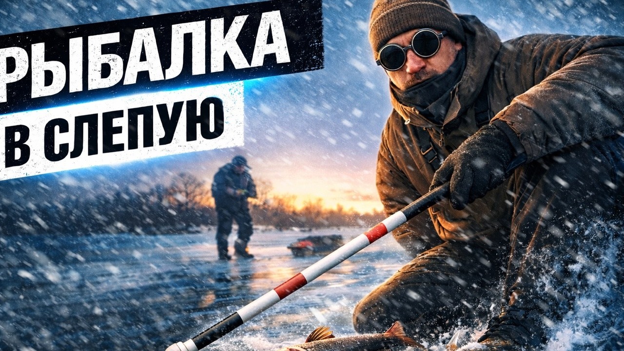 ТОЛЬКО ХАРДКОР❗❗❗Ловим в слепую❗Опасный лед🚨СУДАК на Балансир