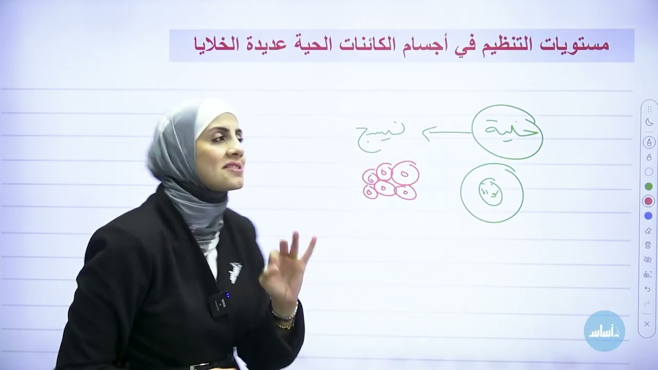 الصف9️⃣ أحياء🦠|| الحصة الأولى:الأنسجة النباتيةو الأنسجة الحيوانية(الفصل الدراسي 2️⃣)✅مع أ.نهى_توبة 💪