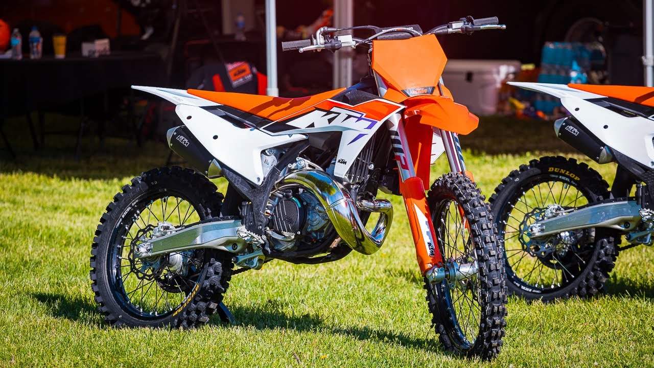 First Ride 2023 KTM 300SX Two Stroke + 250/125 - Motocross Action Magazine
