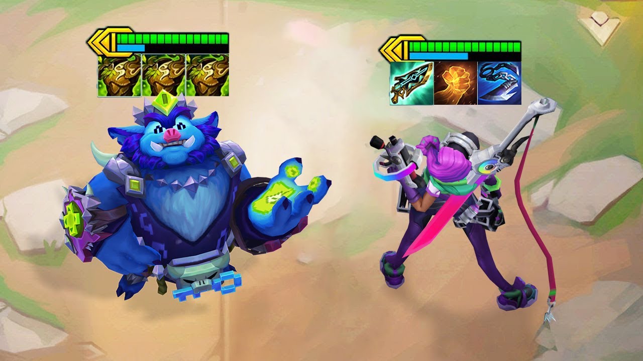 Kobuko 3 + Samira 3 Combo - TFT Set 14 WTF Clips #3