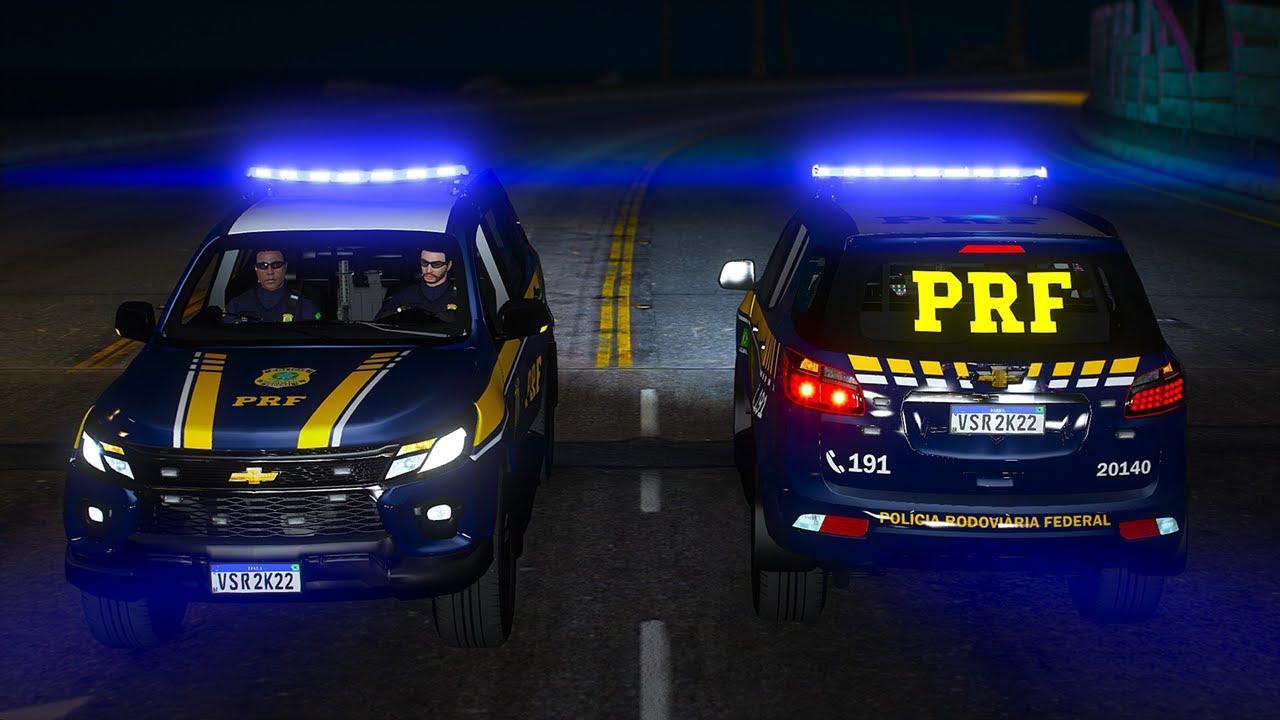 POLÍCIA RODOVIÁRIA FEDERAL | SUSPEITO TRANSPORTANDO DROGAS | TRAILBLAZER 2022 | GTA 5 POLICIAL