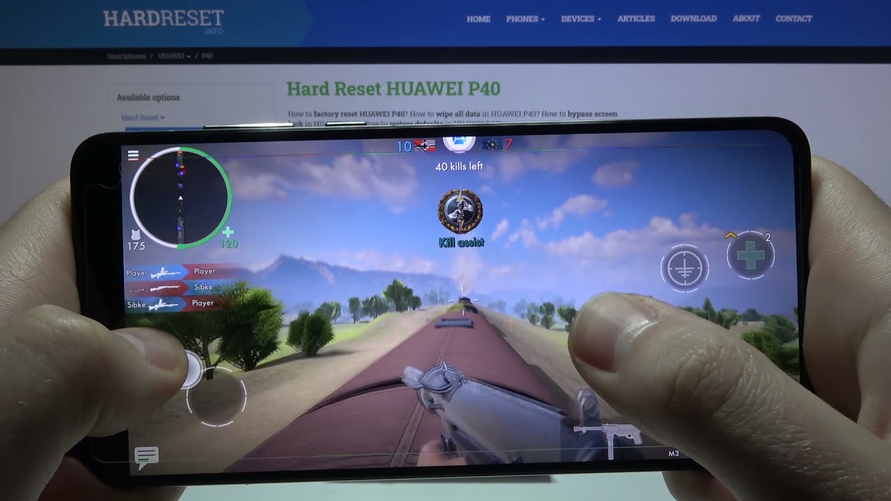 World War Heroes on Huawei P40 &ndash; Gaming Checkup