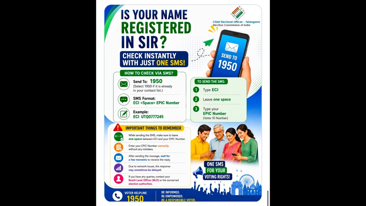 🇮🇳 Important Voter Update! Check Your Name in SIR List Now