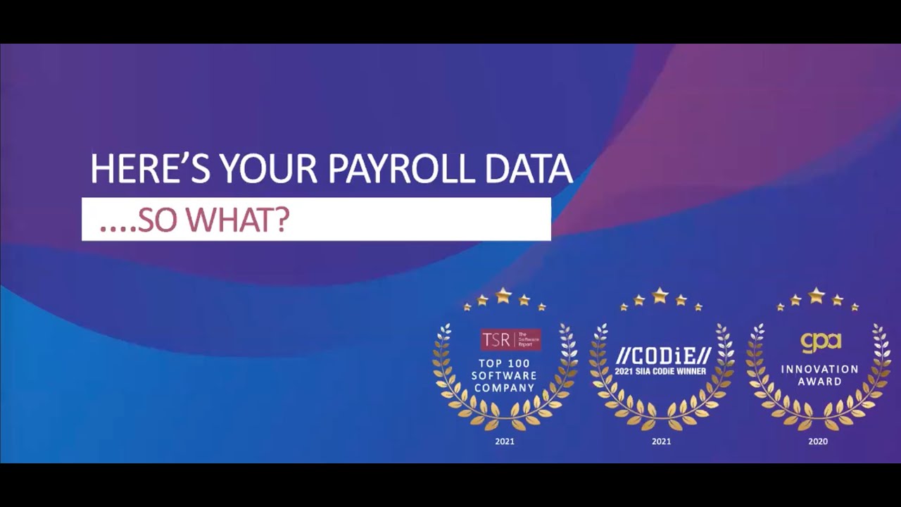 Here's Your Payroll Data...So What?