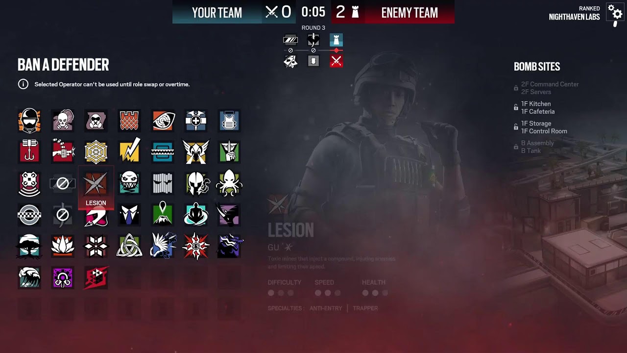 Mid r6 player Solo q's to Champ