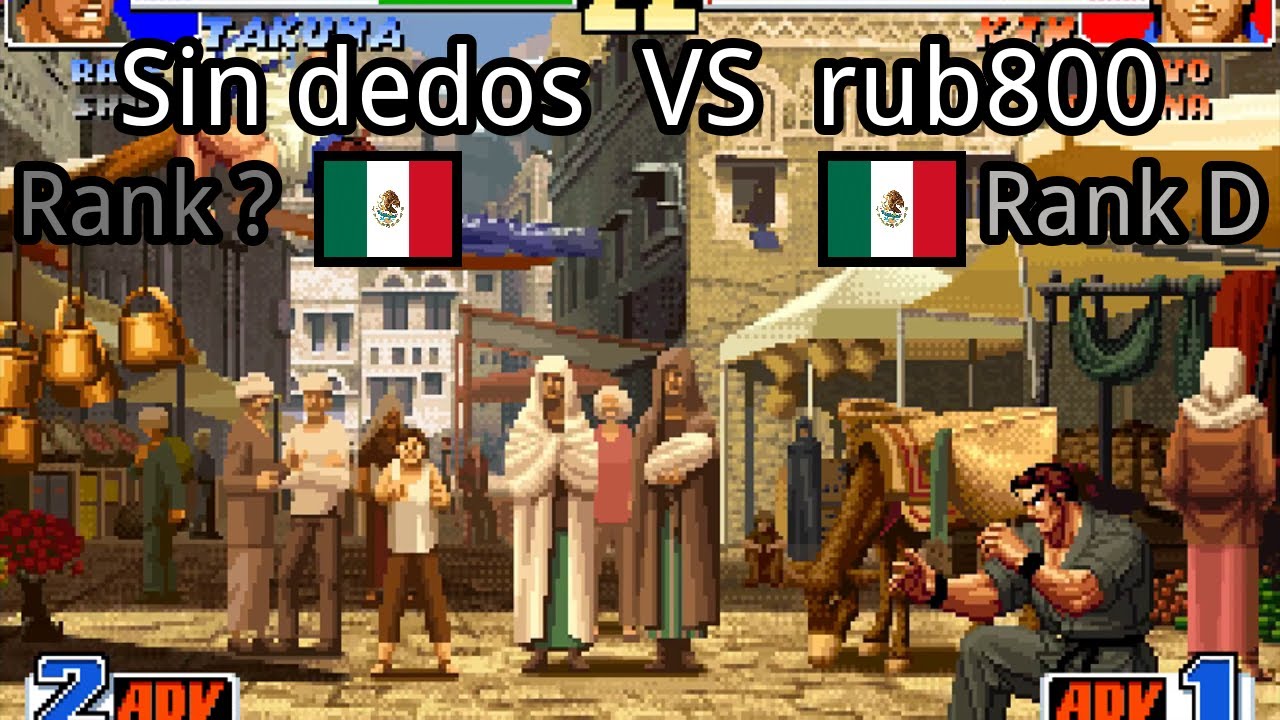 The King of Fighters '98 - The Slugfest: Sin dedos (MX, Rank ?)  vs rub800 (MX, Rank D)