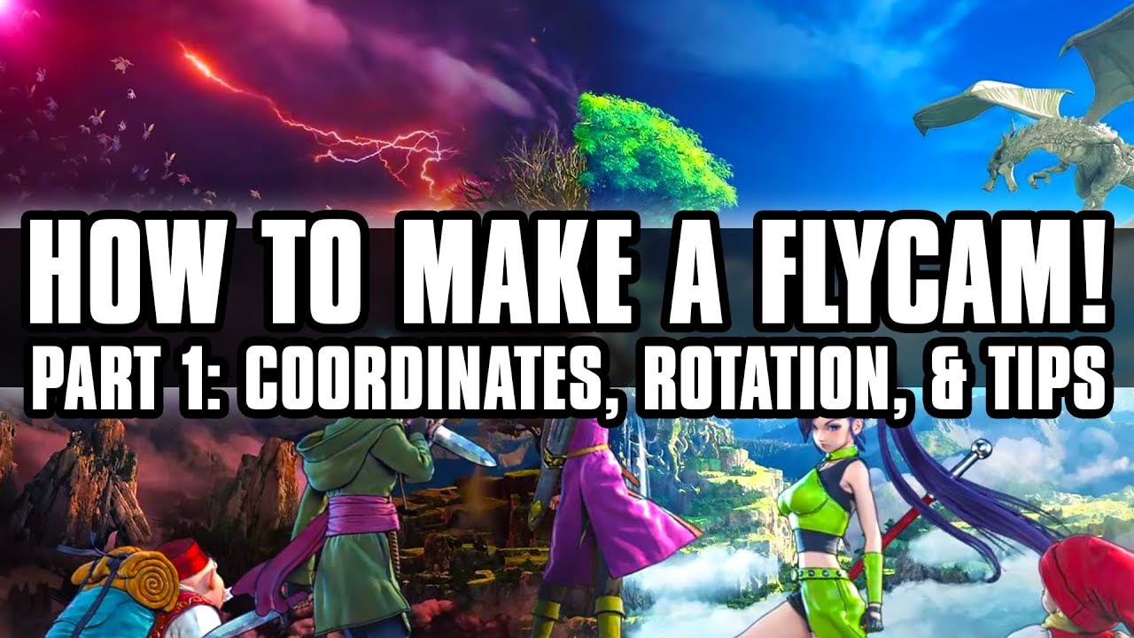 How to Make a FlyCam from Scratch - Part 1: Coordinates, Rotation, and More!