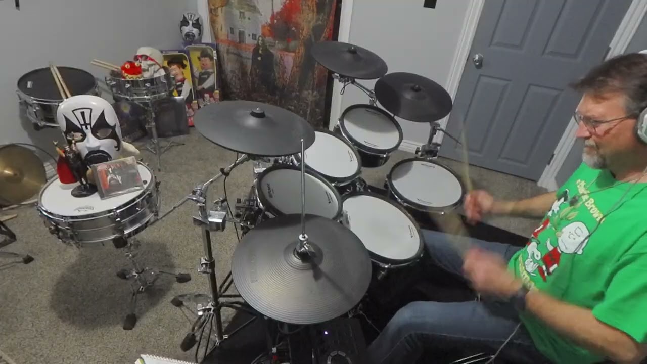 King Diamond "No Presents For Christmas" Drum Cover