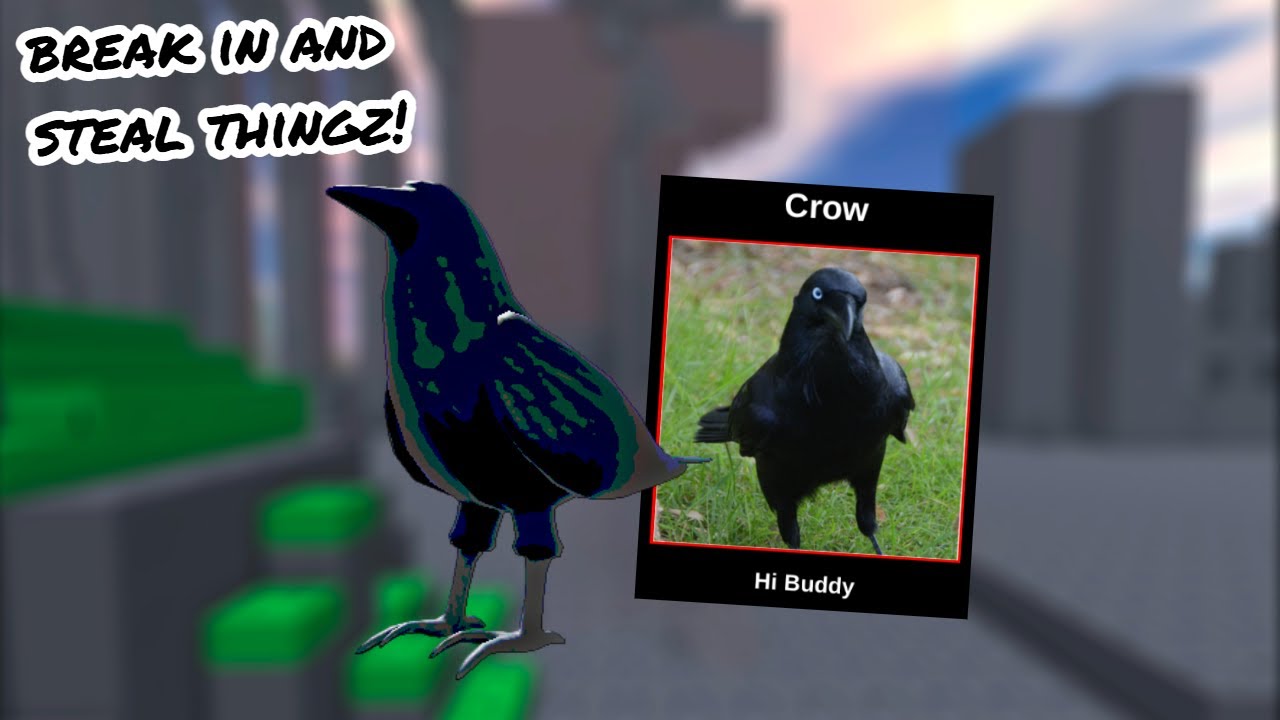 WINNING WITH THE EXCLUSIVE ENTITY 'CROW'! | Roblox Break in and Steal Thingz! [BIAST]