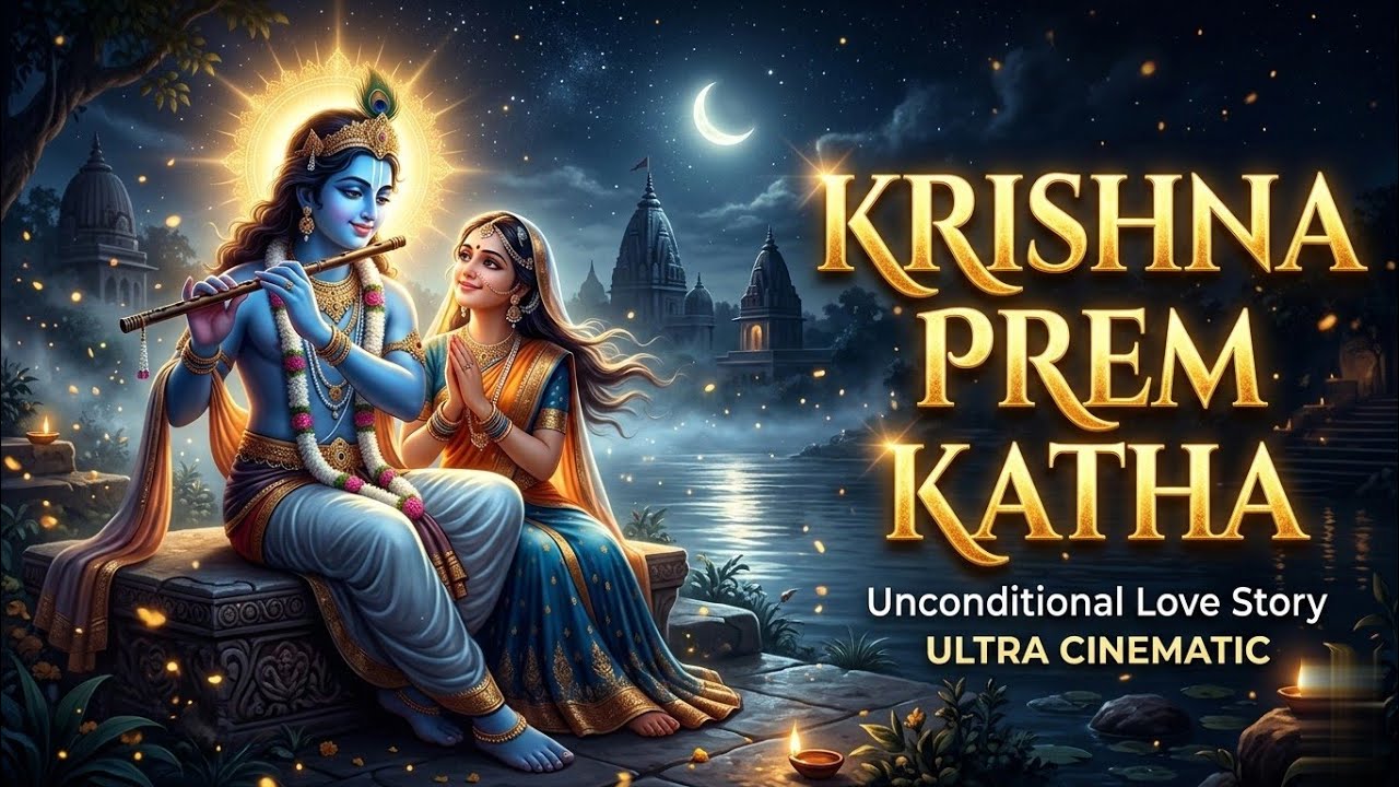 Radha Krishna Prem Katha Rap| Vrindavan Divine Love Story | Krishna Bansuri Song | Radhe Radhe