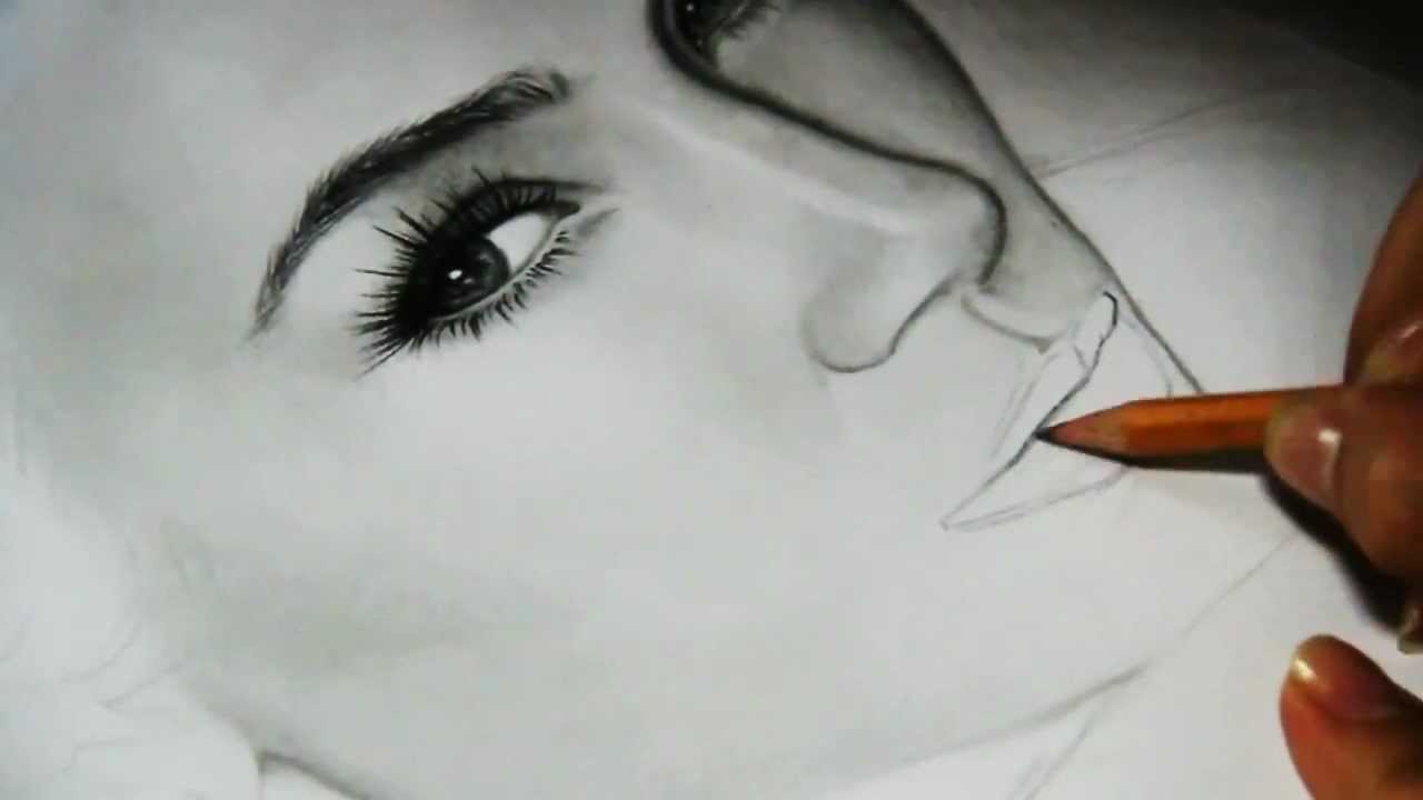 Drawing Jennifer Lopez by CreativElya