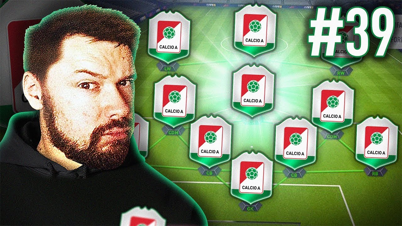 FULL SERIE A FUT DRAFT!! - #FIFA18 DRAFT TO GLORY #39