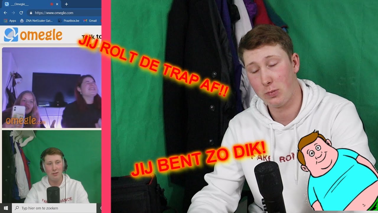 GEKKE DISSBATTLE OP OMEGLE?!?!?
