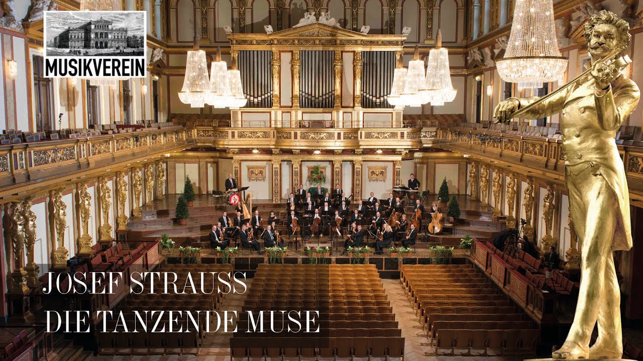 Josef Strauss: Die tanzende Muse/Polka mazurka op. 266 | #NYC2024 | #NewYearsConcert ♪♫