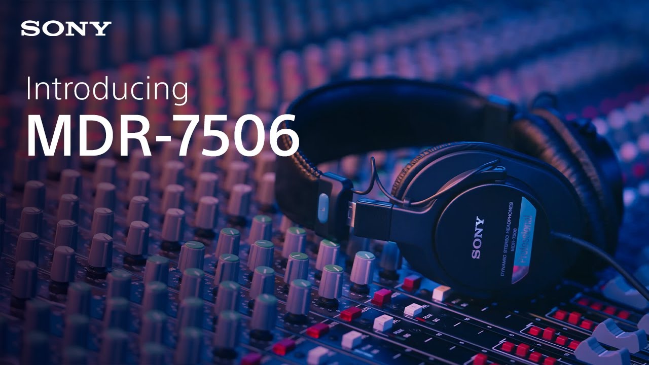 Introducing the Sony MDR-7506 Stereo Professional Headphones