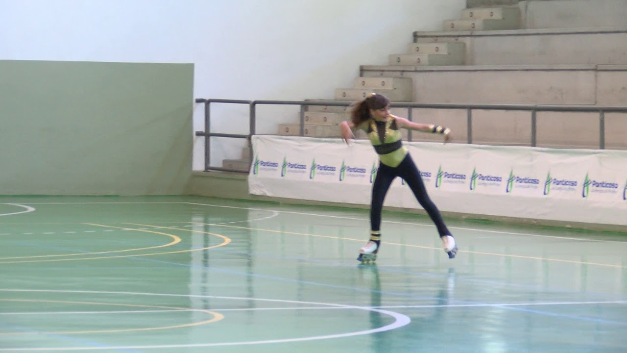 Campeonato de España artístico línea. Plata. Elena Avila