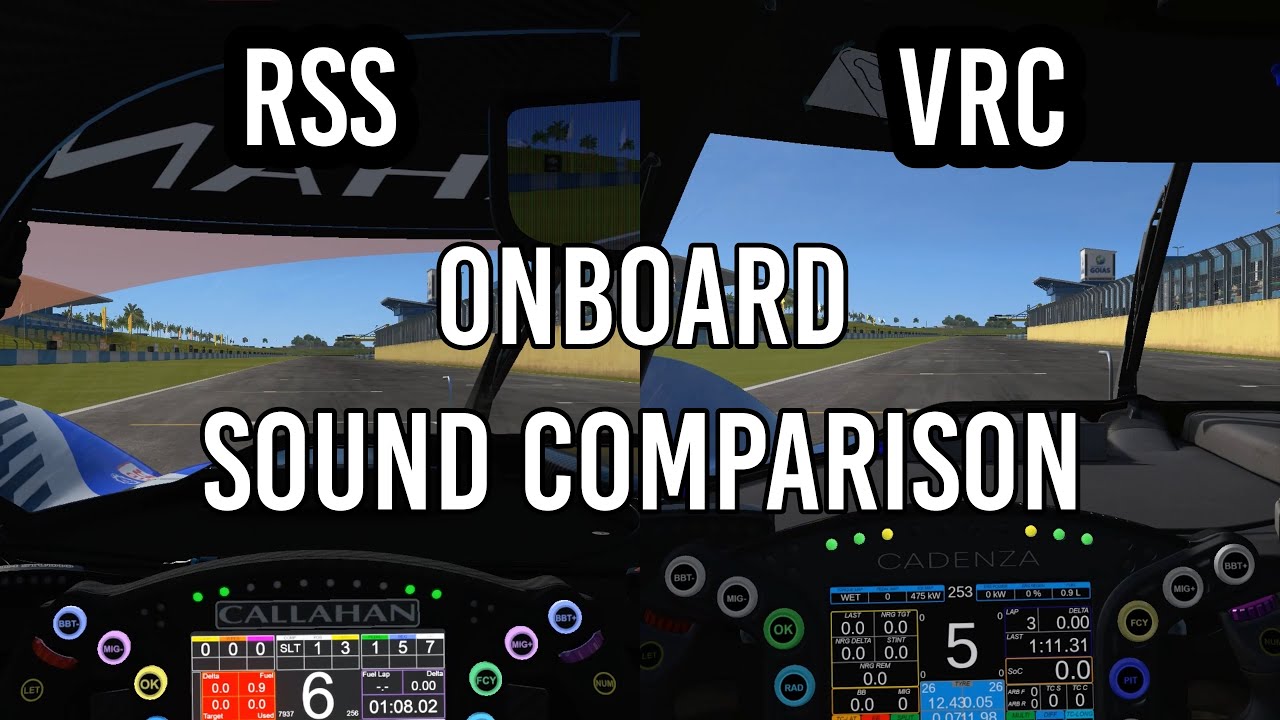 RSS Callahan vs VRC Cadenza Sound Comparison - Assetto Corsa
