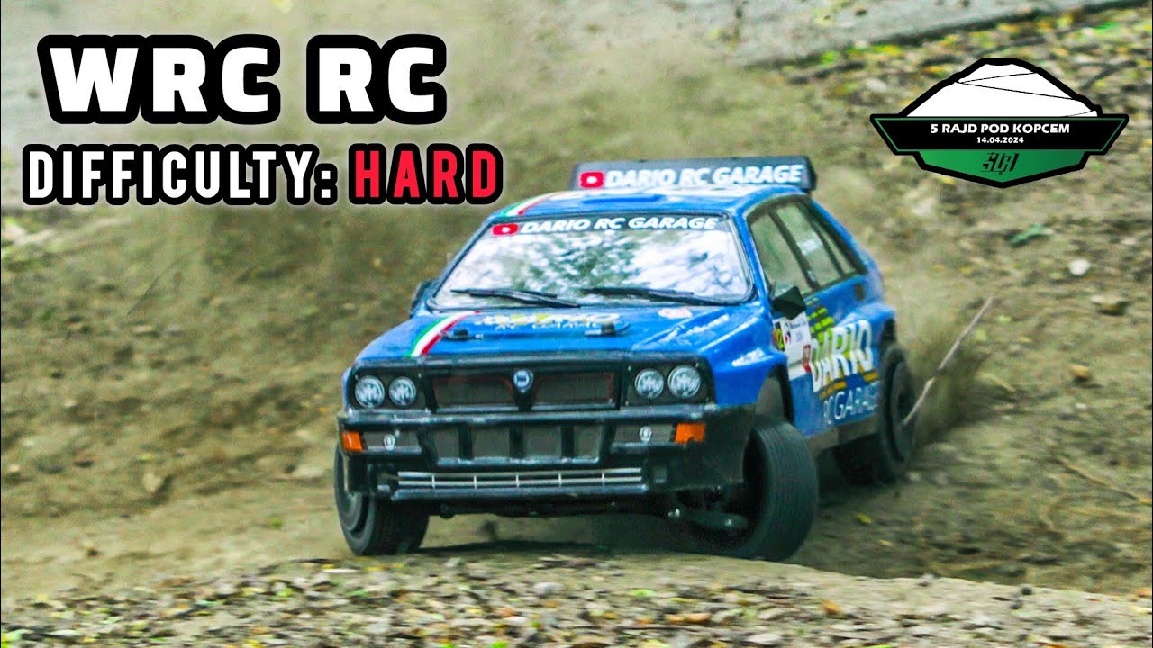 Duel in the Dust - 40 People Racing in between trees! Rc Rally Championship