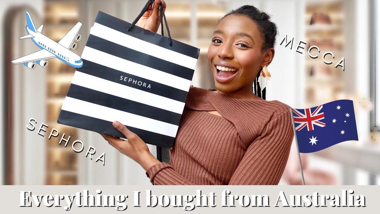 Top Shopping Finds in Australia: My Ultimate Haul ft Sephora, Mecca & more!