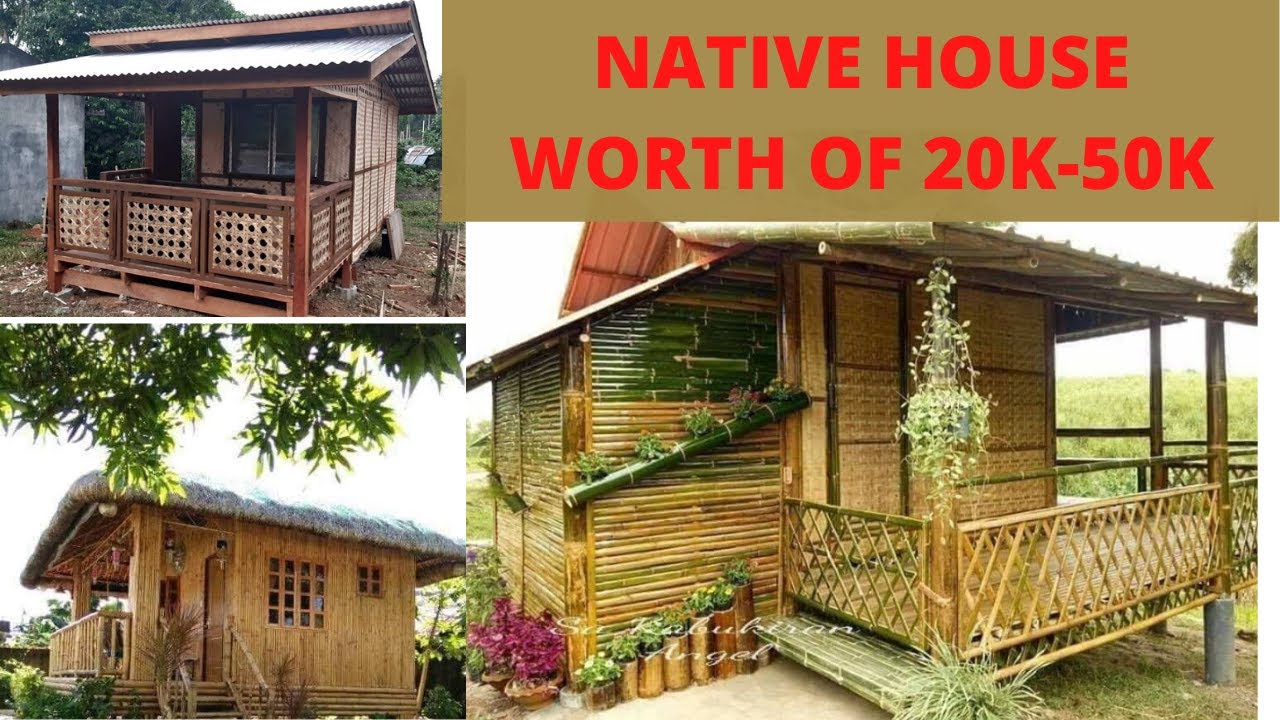 Types of Native House Design Worth of 20k - 50k Only.