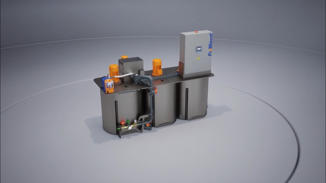Metering system DULCODOS ULFb: Optimised Polymer Preparation with New Tank Design
