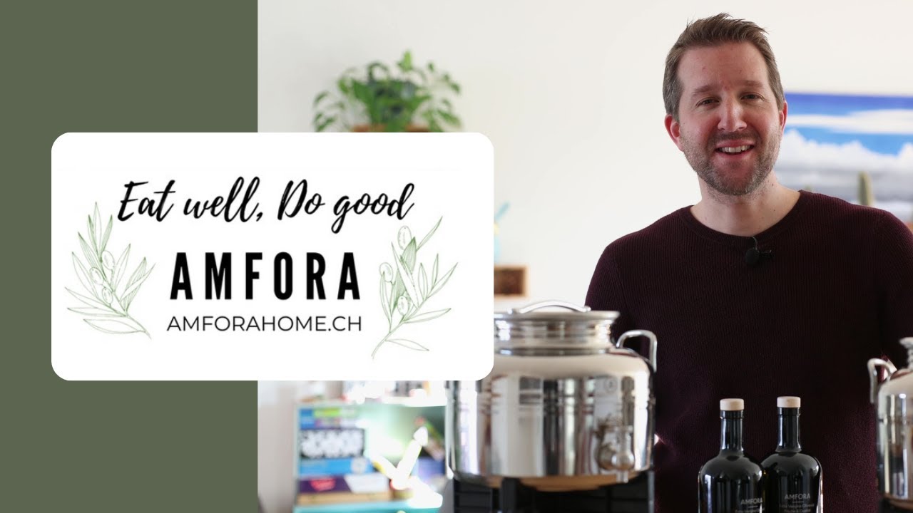 Tutorial - Wie funktioniert unser 3L/5L Oliven&ouml;l-Edelstahl-Beh&auml;lter (Amphora)