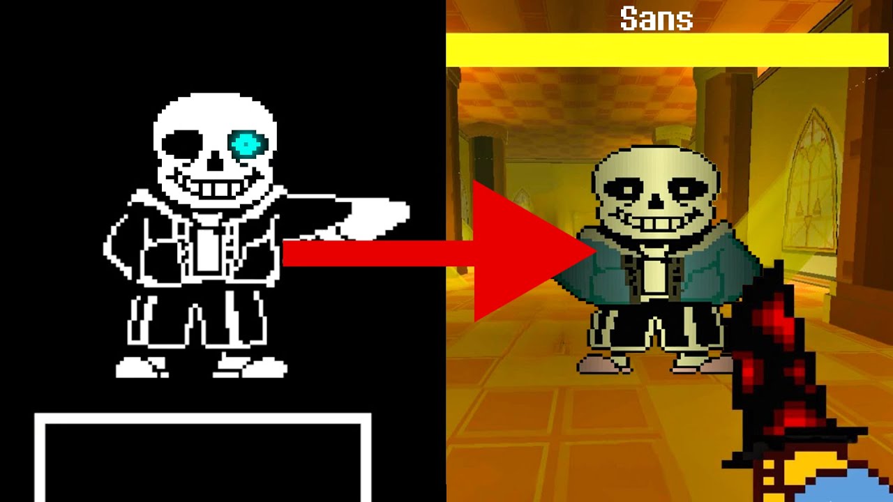Undertale, mas é em primeira pessoa