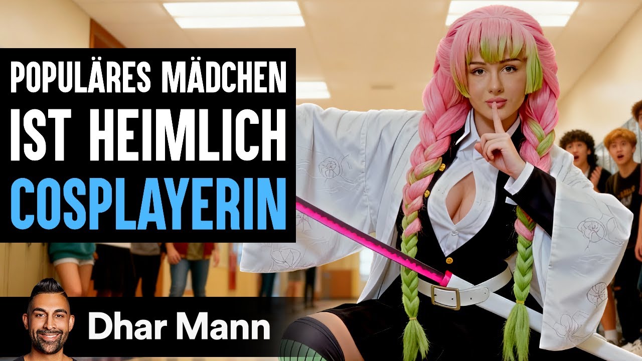 Ein Populäres Mädchen Ist Heimlich EINE COSPLAYERIN | Dhar Mann Studios