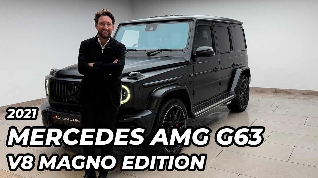 2021 Mercedes AMG G63 4.0 V8 Magno Edition 4Matic