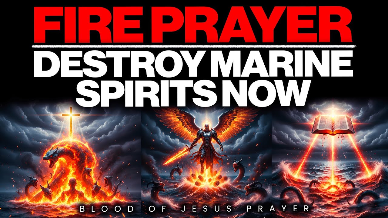 Fire Prayer to Destroy Marine Spirits | Deliverance by the Blood of Jesus