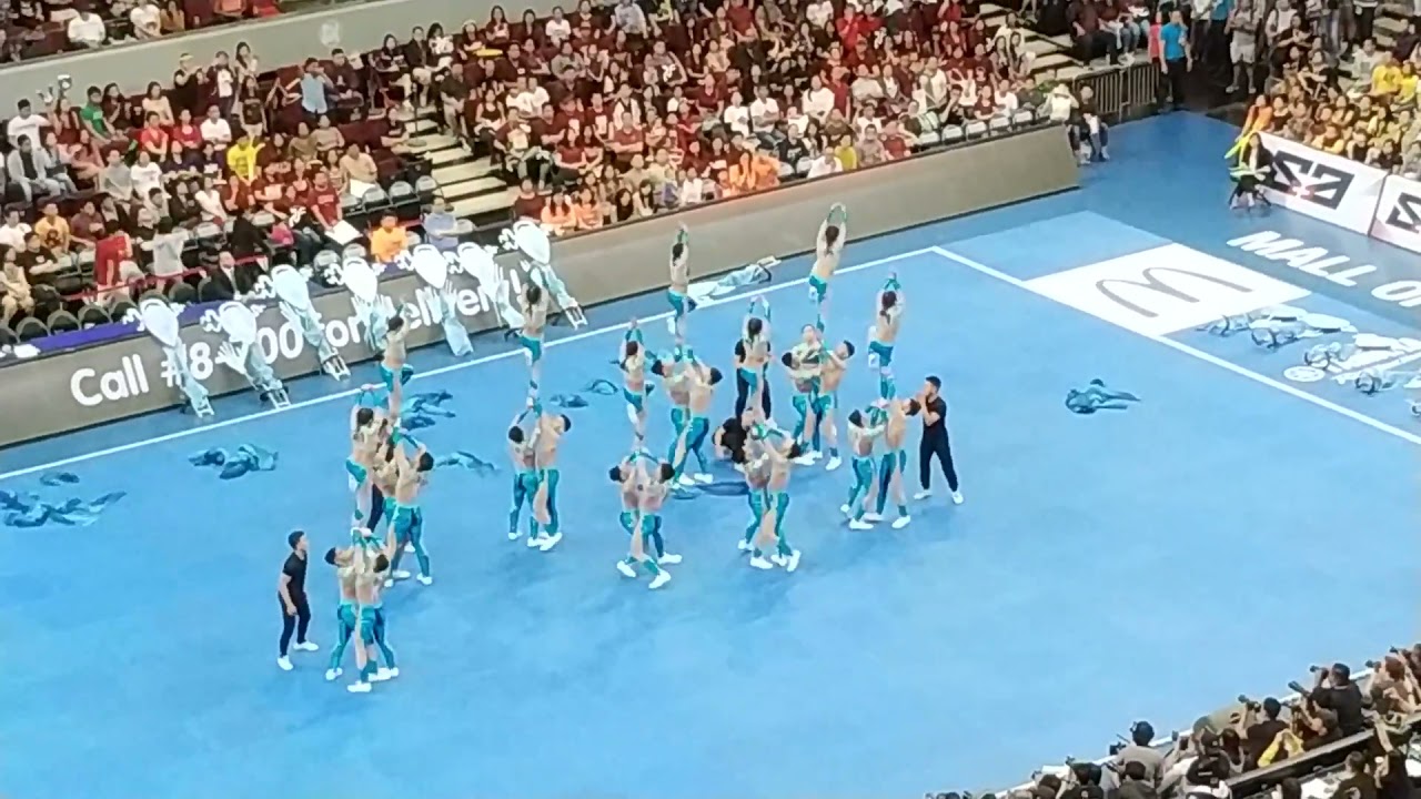 NU Pep Squad - 2017 UAAP Cheerdance upperbox view