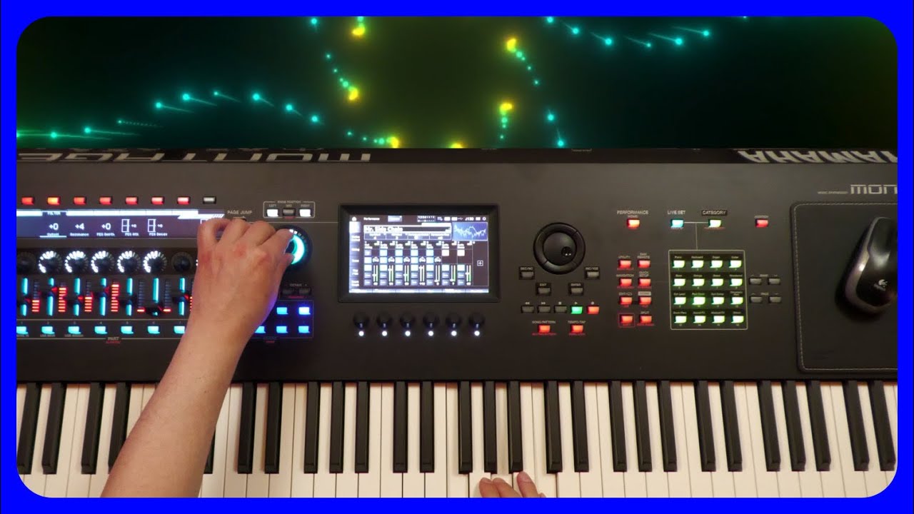 Dance Style - Yamaha Montage M8x - Live
