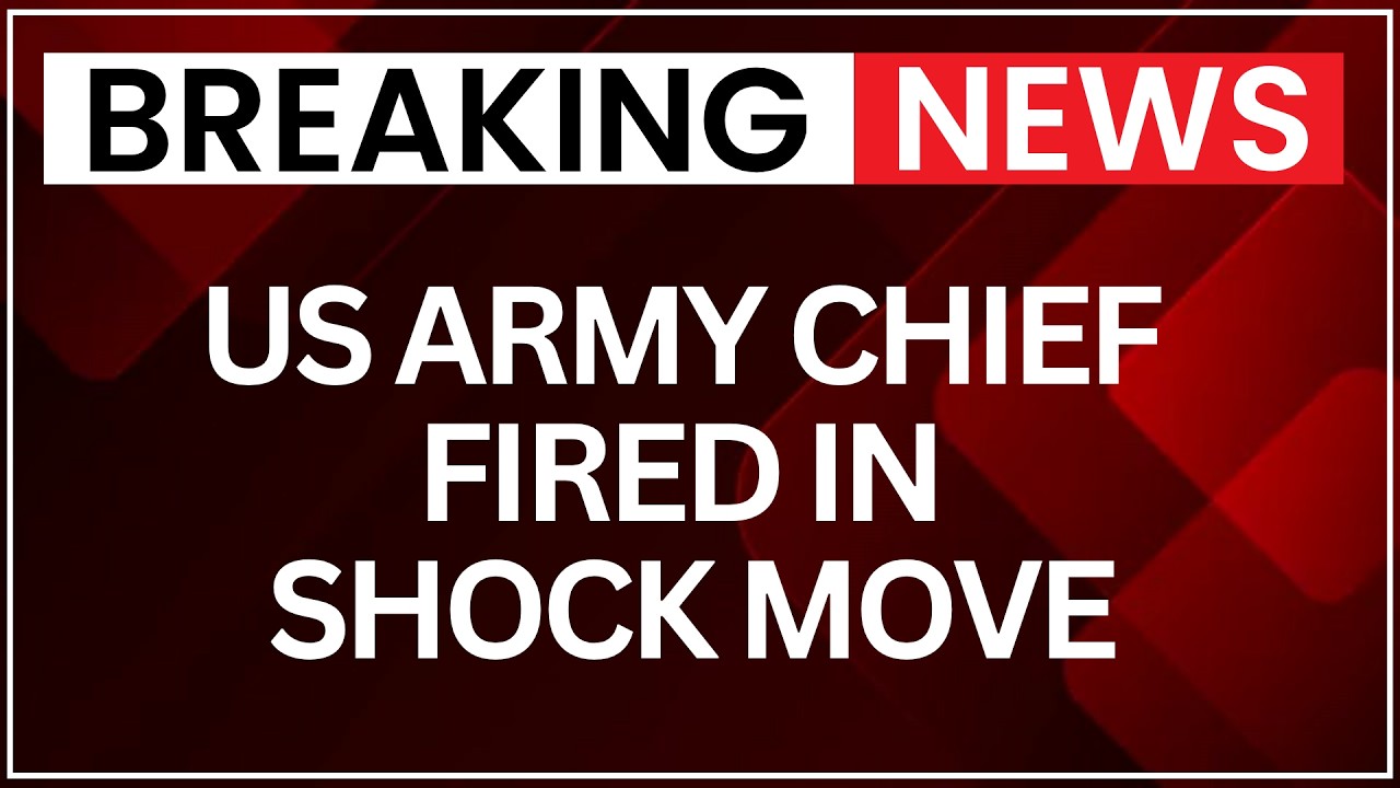 US Army Chief Randy George Fired Amid Major Pentagon Leadership Shake-Up | NewsX