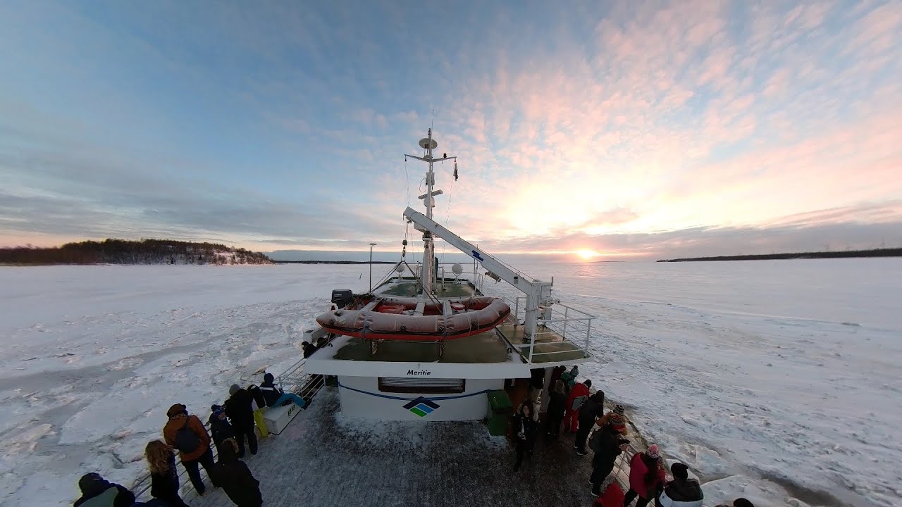 Sampo Ice Breaking Cruise and Floating Experience Kemi - Reindeer Sledge Rovaniemi