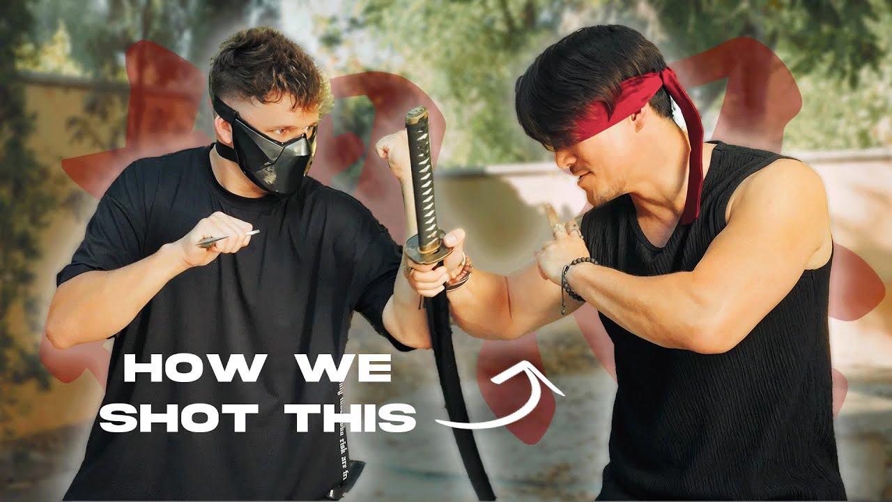 Fighting with @drewdirksen  - Behind the Scenes!