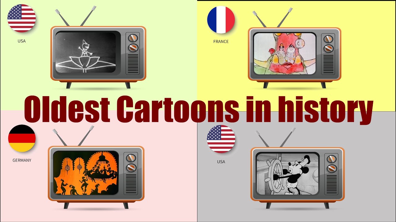 Old Cartoons from Different Countries