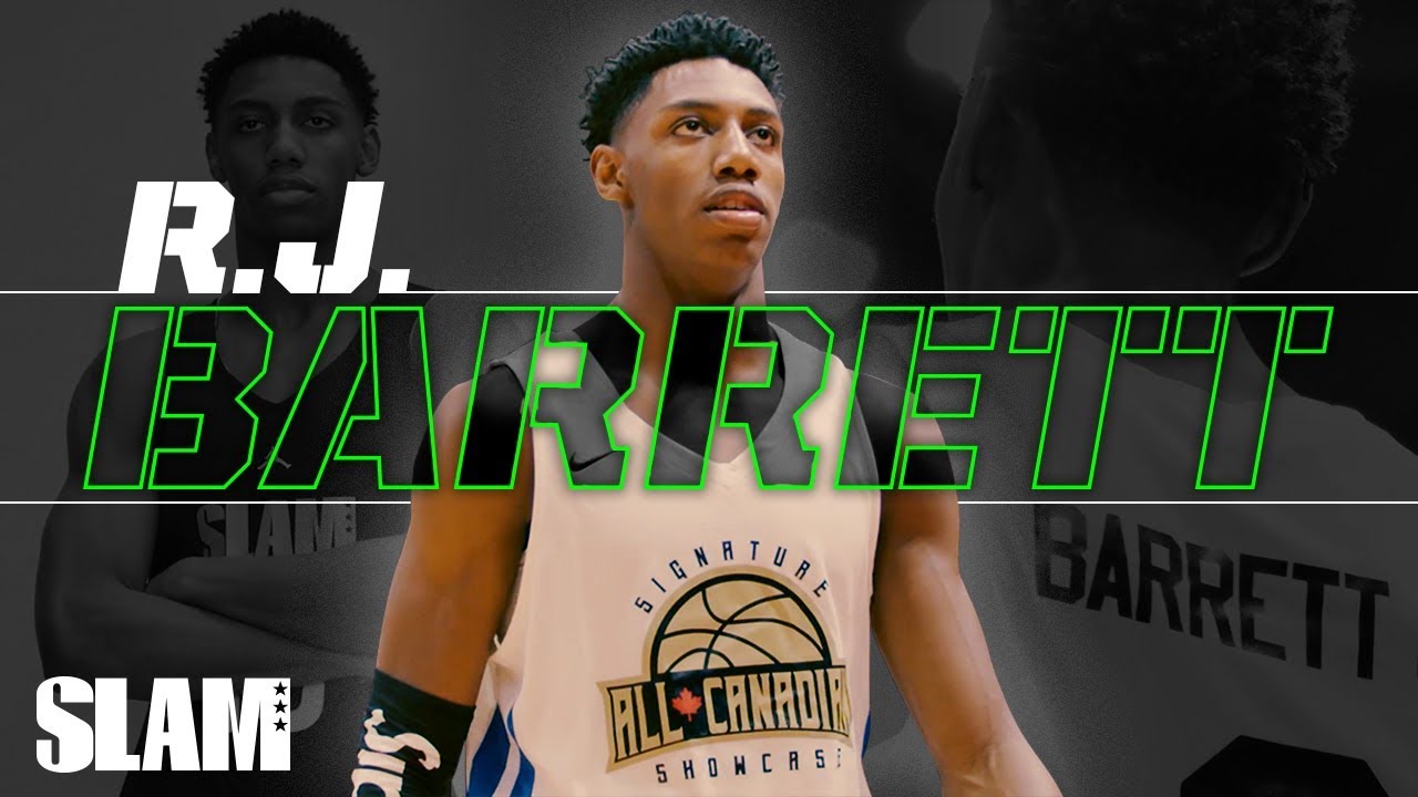 RJ Barrett Returns To His Canadian Roots: SLAM BTS ⬇️