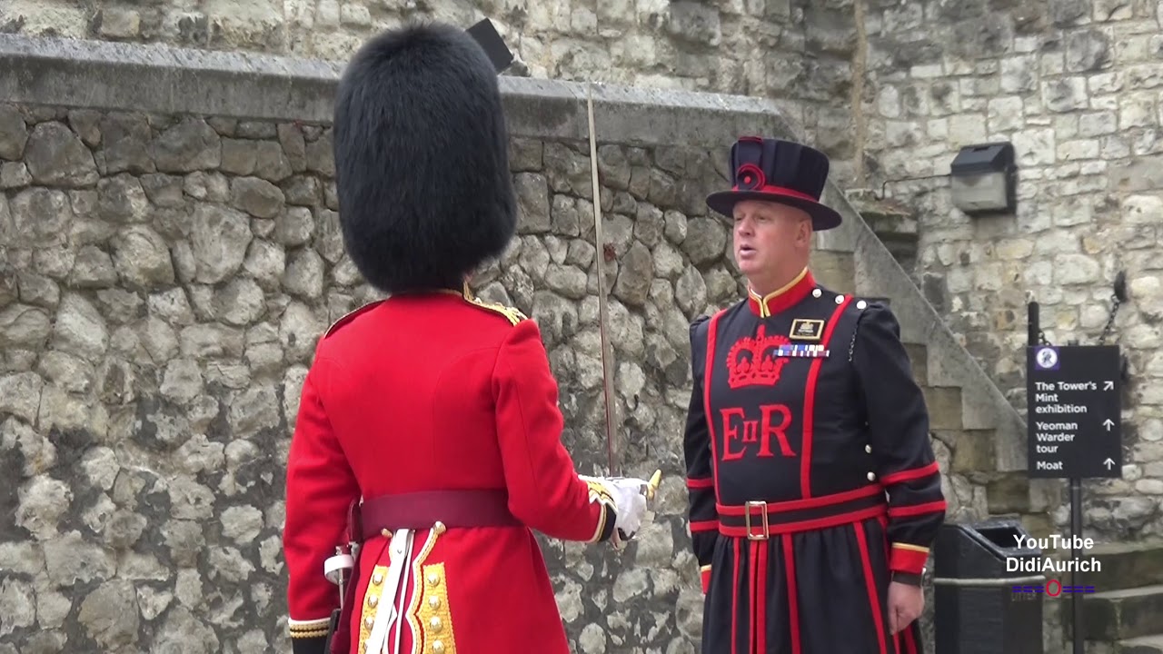Make Way for Queen's Guards Trooping The Colour The British Grenadiers England the Tower of London